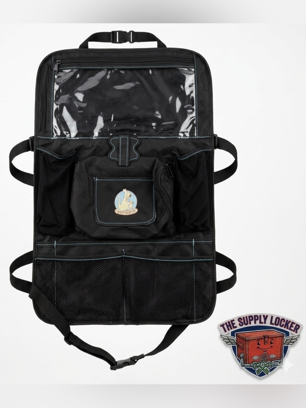 BabySeater Back Seat Car Organizer Stroller Organizer Black NIP